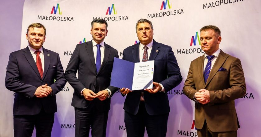 Wyróżnienie dla Gminy Proszowice