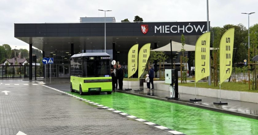 Nowy dworzec autobusowy w Miechowie
